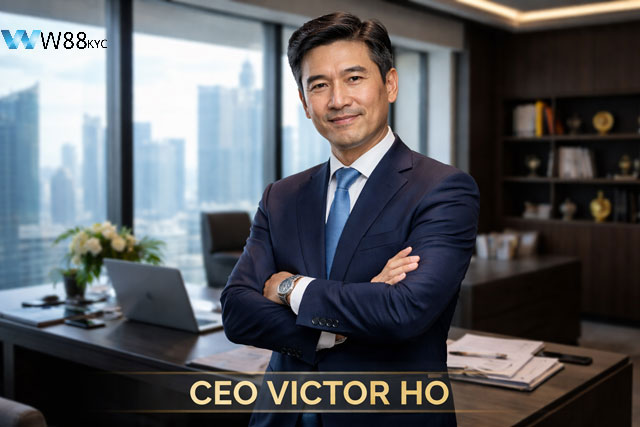 CEO Victor Ho W88 PLANET 1 Chân dung CEO Victor Hồ - Người sáng lập và điều hành W88 PLANET